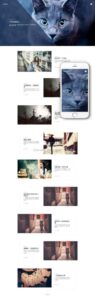 织梦HTML5清新文艺个人博客文章类织梦模板(支持移动设备)-山水资源站