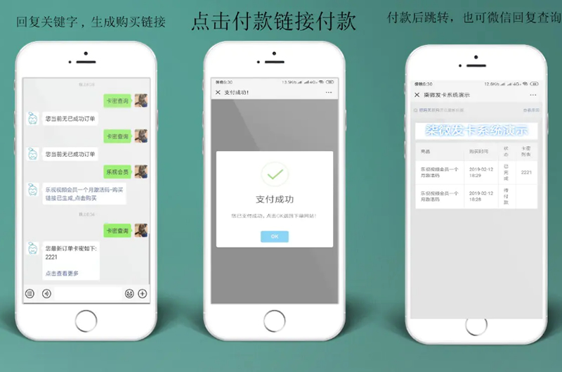 柒微自动发卡系统源码插图 柒微自动发卡系统源码插图