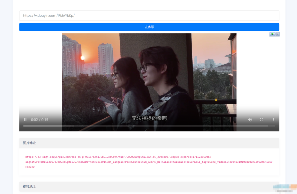 短视频解析接口分发系统源码插图