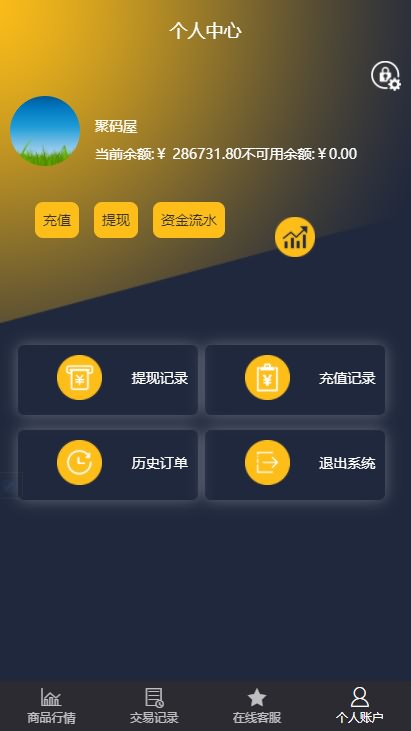 【微盘系统】新UI二开过K线正常[已过D盾清除后门]插图1