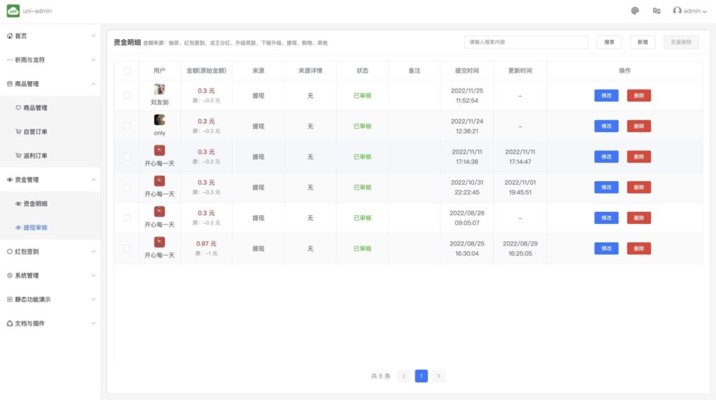 安卓额滴神网赚app/做任务赚钱完整项目源码/网赚神器/管理后台/官网/分享网站插图3