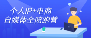 个人IP+电商自媒体全陪跑营-山水资源站