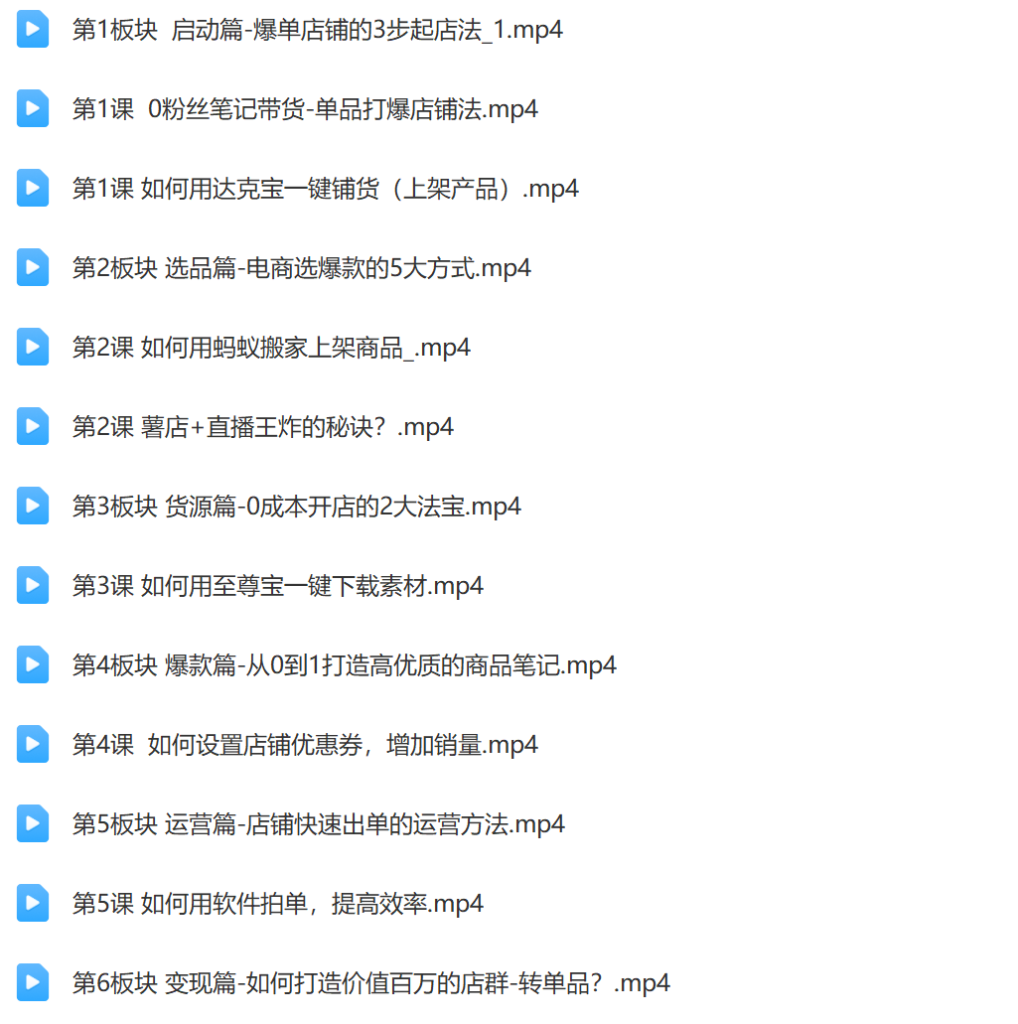 个人IP+电商自媒体全陪跑营插图1 个人IP+电商自媒体全陪跑营插图1