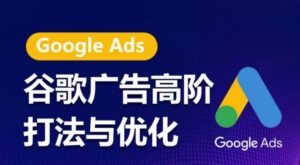 谷歌广告高阶打法与优化，凝结行业精华的谷歌广告体系课程，带你抓住流量红利，最大化ROI-山水资源站