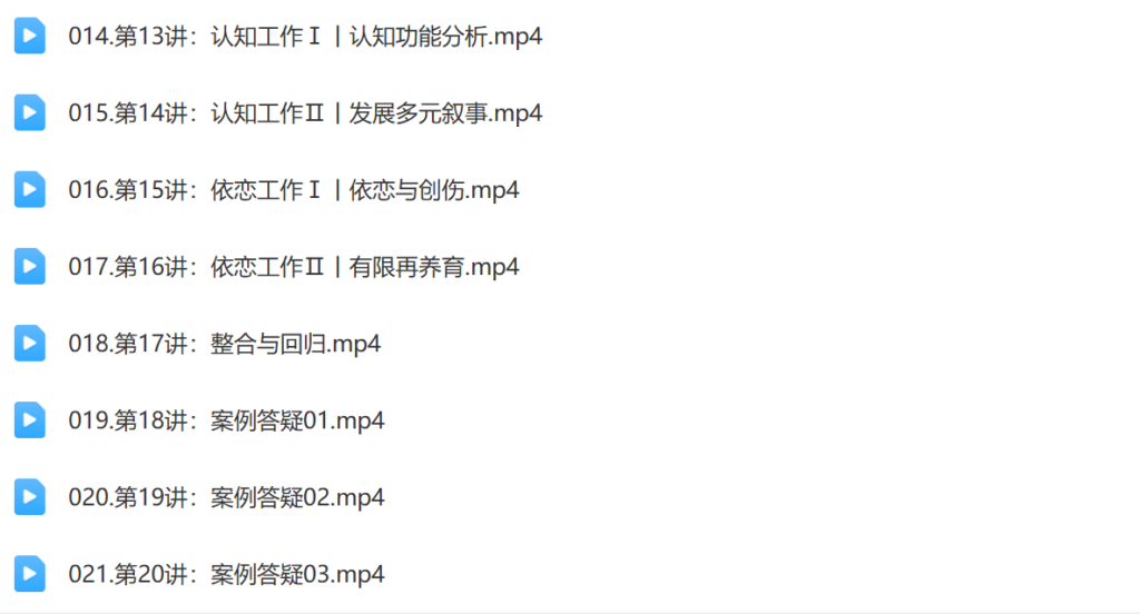 复杂性创伤的多元疗愈之道20讲插图2