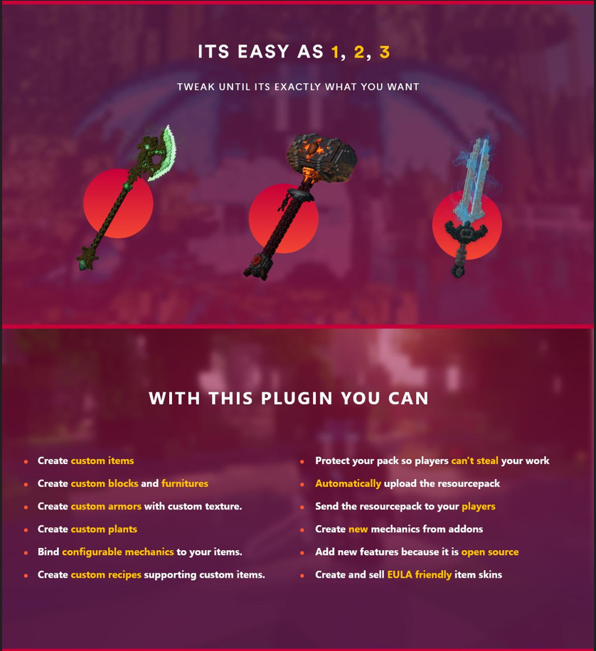 ☄️ 奥拉森 |自定义项目、方块、表情、家具、资源包和 GUI |[1.18-1.20.6] 1.177.0插图3