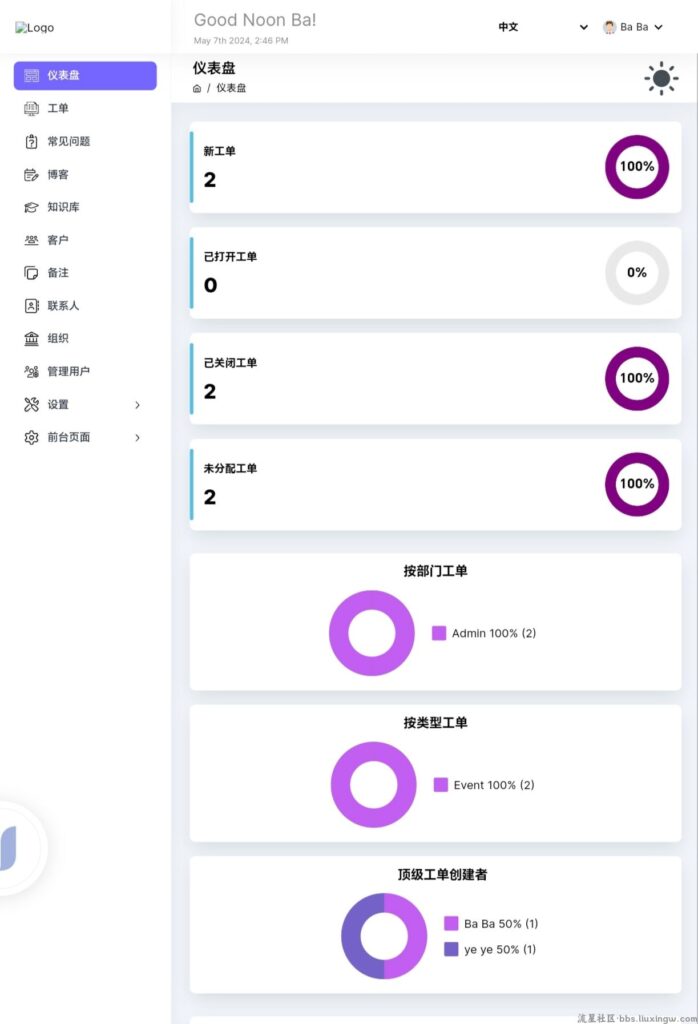 轻量工单知识库程序网站开心汉化版源码插图2 轻量工单知识库程序网站开心汉化版源码插图2