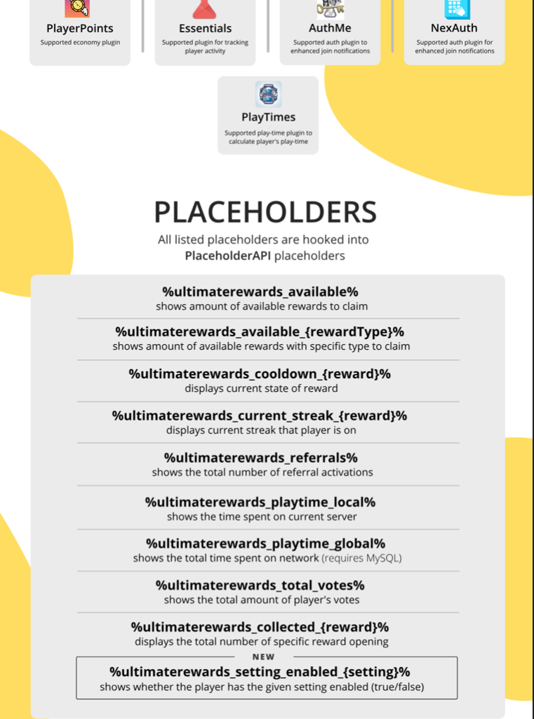 ⚡ 终极奖励 |18+ 奖励类型 [1.8 – 1.21] 2.0.0-ALPHA6插图6