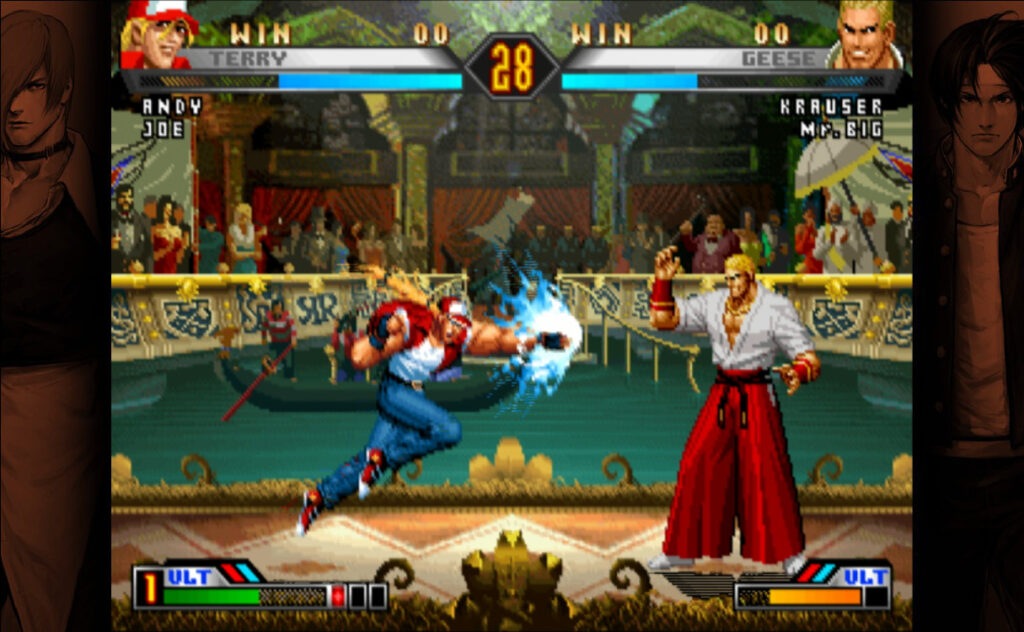《拳皇98:终极对决/The King of Fighters 98: Ultimate Match》中文版|容量880MB|内置LMAO简中汉化|支持键盘.鼠标.手柄|赠游戏秘籍出招表插图1 《拳皇98:终极对决/The King of Fighters 98: Ultimate Match》中文版|容量880MB|内置LMAO简中汉化|支持键盘.鼠标.手柄|赠游戏秘籍出招表插图1