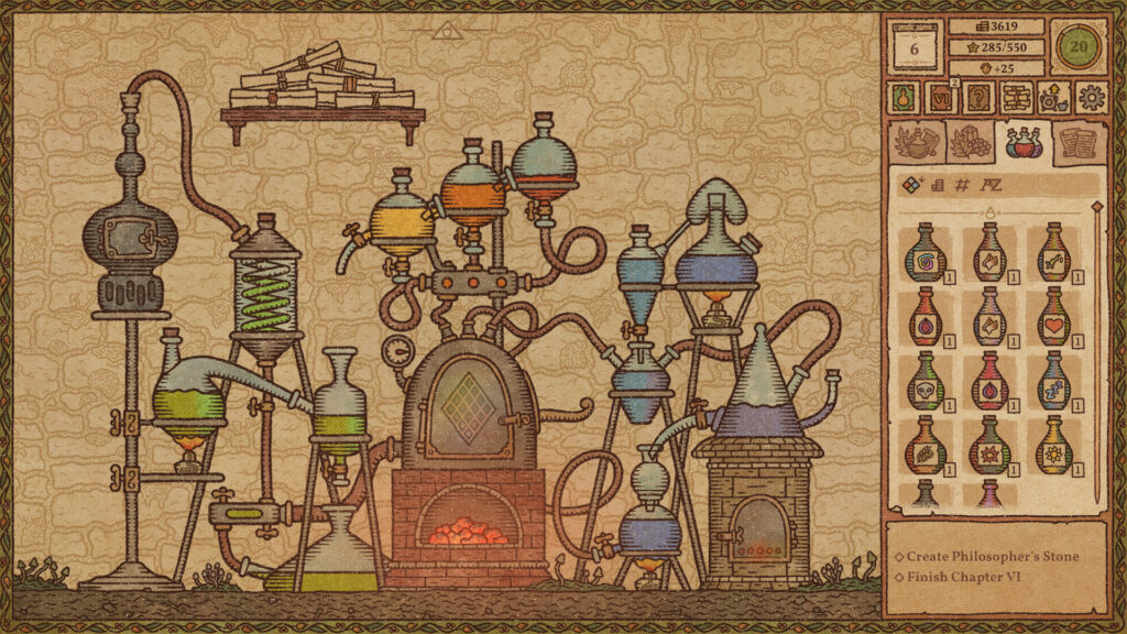 《药剂工艺:炼金术士模拟器/Potion Craft Alchemist Simulator》V1.1.0.0|官中|支持键鼠|赠多项修改器|容量1.12GB插图6 《药剂工艺:炼金术士模拟器/Potion Craft Alchemist Simulator》V1.1.0.0|官中|支持键鼠|赠多项修改器|容量1.12GB插图6