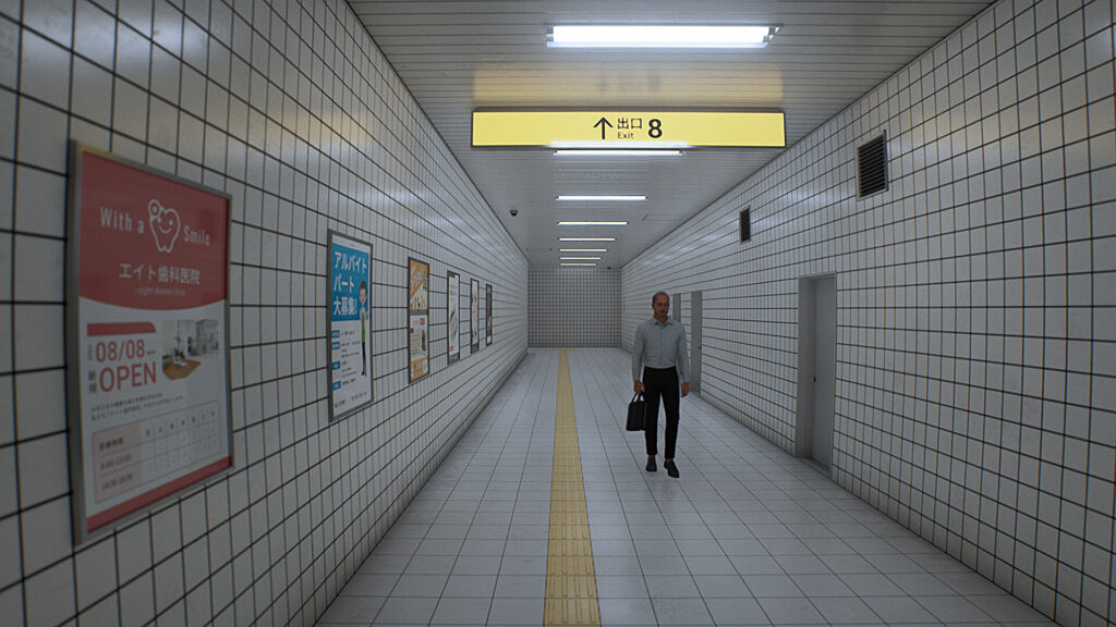 《8番出口/The Exit 8》V1.0.5-TENOKE|官方英/日文|容量1.45GB插图1 《8番出口/The Exit 8》V1.0.5-TENOKE|官方英/日文|容量1.45GB插图1
