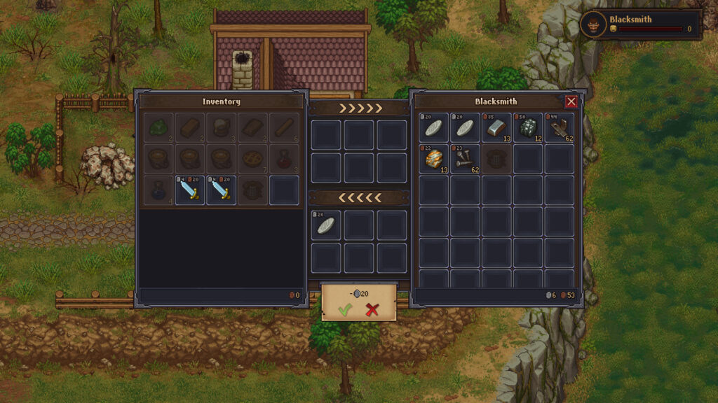 《守墓人/墓场物语/Graveyard Keeper》V1.407.HOTFIX.2官中|支持键鼠.手柄|赠多项修改器|满金币,科技点初始存档|原声音乐|容量1.65GB插图3 《守墓人/墓场物语/Graveyard Keeper》V1.407.HOTFIX.2官中|支持键鼠.手柄|赠多项修改器|满金币,科技点初始存档|原声音乐|容量1.65GB插图3