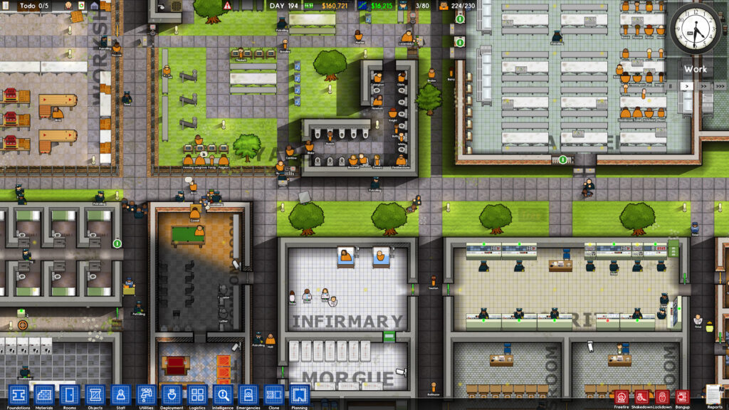 《监狱建筑师/Prison Architect》BUILD 10630057|集成DLCs|容量555MB|官方简体中文|支持键盘.鼠标|赠多项修改器|赠700人超大监狱存档插图3 《监狱建筑师/Prison Architect》BUILD 10630057|集成DLCs|容量555MB|官方简体中文|支持键盘.鼠标|赠多项修改器|赠700人超大监狱存档插图3