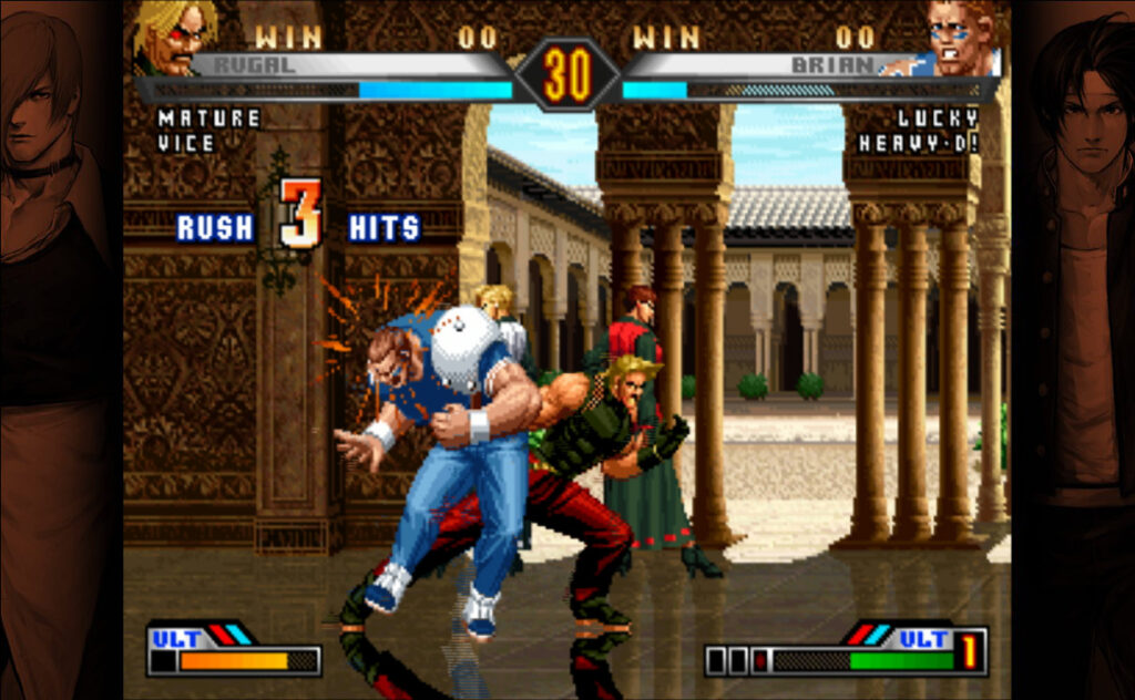 《拳皇98:终极对决/The King of Fighters 98: Ultimate Match》中文版|容量880MB|内置LMAO简中汉化|支持键盘.鼠标.手柄|赠游戏秘籍出招表插图5 《拳皇98:终极对决/The King of Fighters 98: Ultimate Match》中文版|容量880MB|内置LMAO简中汉化|支持键盘.鼠标.手柄|赠游戏秘籍出招表插图5