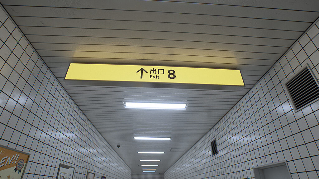 《8番出口/The Exit 8》V1.0.5-TENOKE|官方英/日文|容量1.45GB插图 《8番出口/The Exit 8》V1.0.5-TENOKE|官方英/日文|容量1.45GB插图