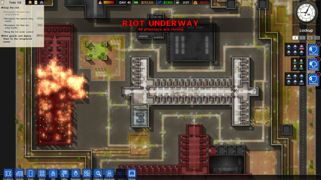 《监狱建筑师/Prison Architect》BUILD 10630057|集成DLCs|容量555MB|官方简体中文|支持键盘.鼠标|赠多项修改器|赠700人超大监狱存档插图2 《监狱建筑师/Prison Architect》BUILD 10630057|集成DLCs|容量555MB|官方简体中文|支持键盘.鼠标|赠多项修改器|赠700人超大监狱存档插图2
