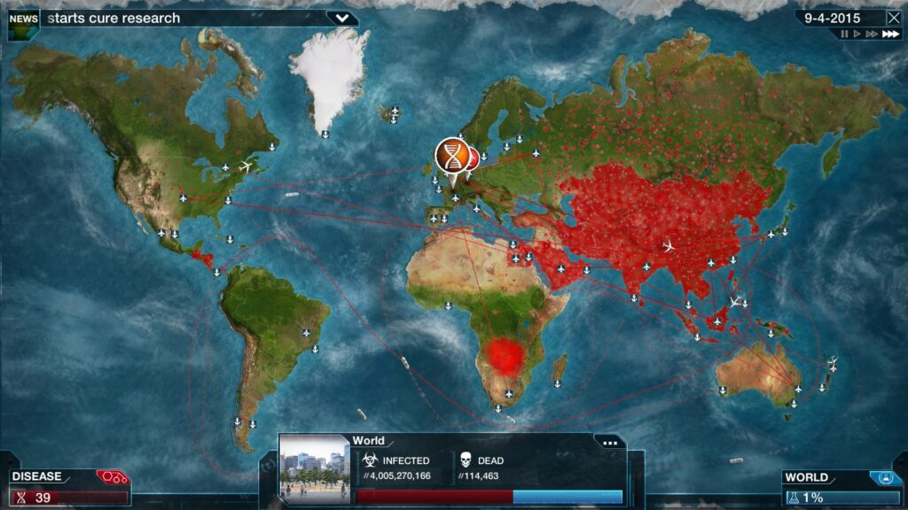 《瘟疫公司 进化 Plague Inc: The Cure》v1.19.1.0|容量1.2GB|官方简体中文|支持键盘.鼠标.手柄|赠多项修改器插图2 《瘟疫公司 进化 Plague Inc: The Cure》v1.19.1.0|容量1.2GB|官方简体中文|支持键盘.鼠标.手柄|赠多项修改器插图2