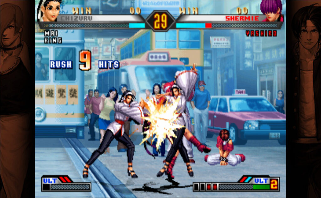 《拳皇98:终极对决/The King of Fighters 98: Ultimate Match》中文版|容量880MB|内置LMAO简中汉化|支持键盘.鼠标.手柄|赠游戏秘籍出招表插图6 《拳皇98:终极对决/The King of Fighters 98: Ultimate Match》中文版|容量880MB|内置LMAO简中汉化|支持键盘.鼠标.手柄|赠游戏秘籍出招表插图6