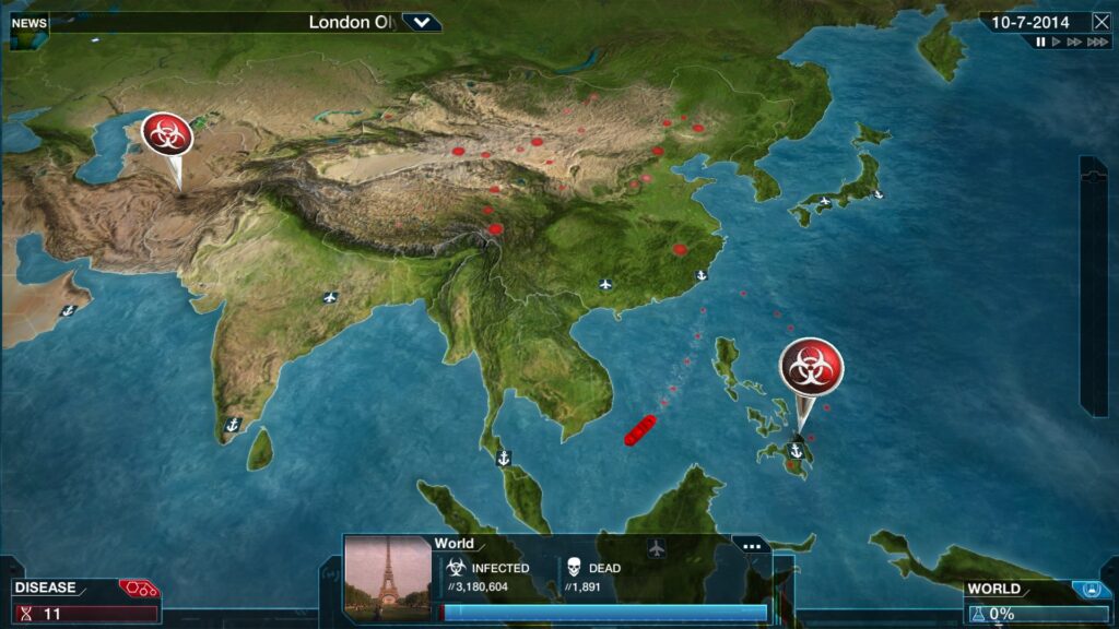 《瘟疫公司 进化 Plague Inc: The Cure》v1.19.1.0|容量1.2GB|官方简体中文|支持键盘.鼠标.手柄|赠多项修改器插图7 《瘟疫公司 进化 Plague Inc: The Cure》v1.19.1.0|容量1.2GB|官方简体中文|支持键盘.鼠标.手柄|赠多项修改器插图7