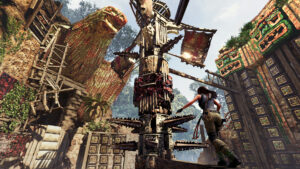 《古墓丽影8-11：暗影终极版/Shadow of the Tomb Raider: Definitive Edition》v1.0.492.0终极版|容量37.4GB|官方简体中文.国语配音|支持键盘.鼠标.手柄|赠音乐原声|赠多项修改器|赠38套衣服.全武器.7个通道技能全开.全DLC爆关.全收集存档-山水资源站