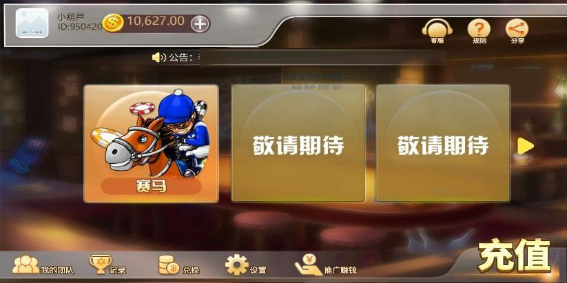 H5赛马娱乐游戏源码 积分娱乐小游戏对接微信公众号插图 H5赛马娱乐游戏源码 积分娱乐小游戏对接微信公众号插图