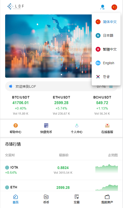 【区块链合约交易所源码】新币币交易所USDT秒合约杠杆C2C法币交易 手机端为VUE纯源码插图 【区块链合约交易所源码】新币币交易所USDT秒合约杠杆C2C法币交易 手机端为VUE纯源码插图