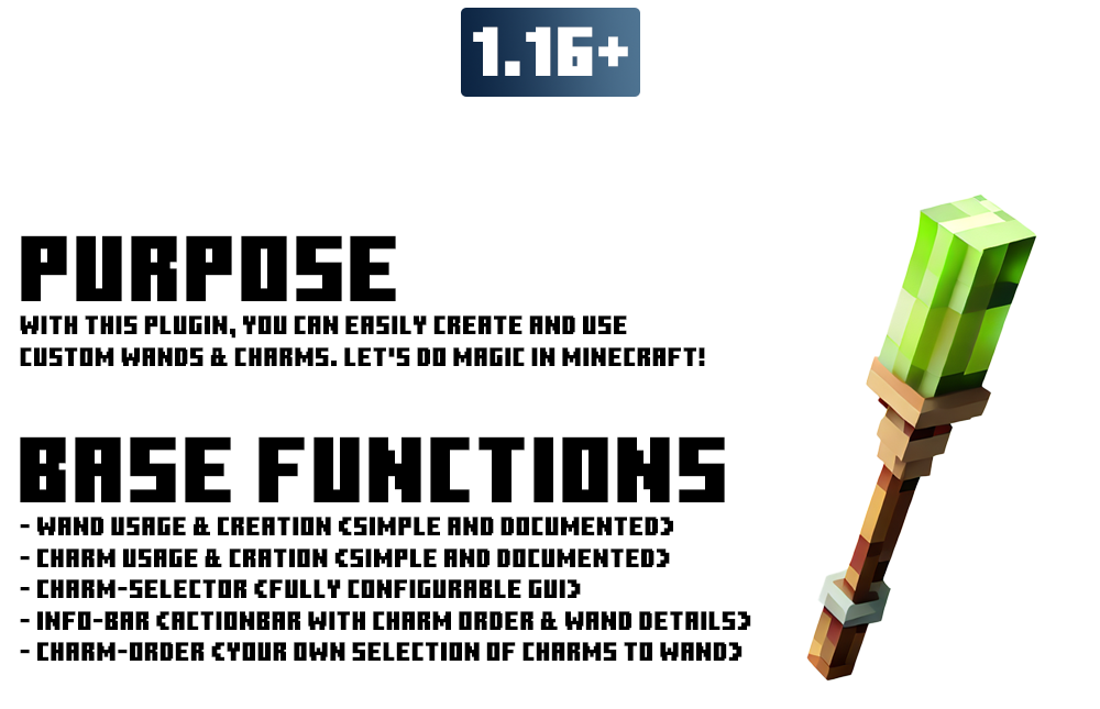 ☪ 魔杖 [1.16 – 1.20.4] |☘ 60% 促销 2.7插图1