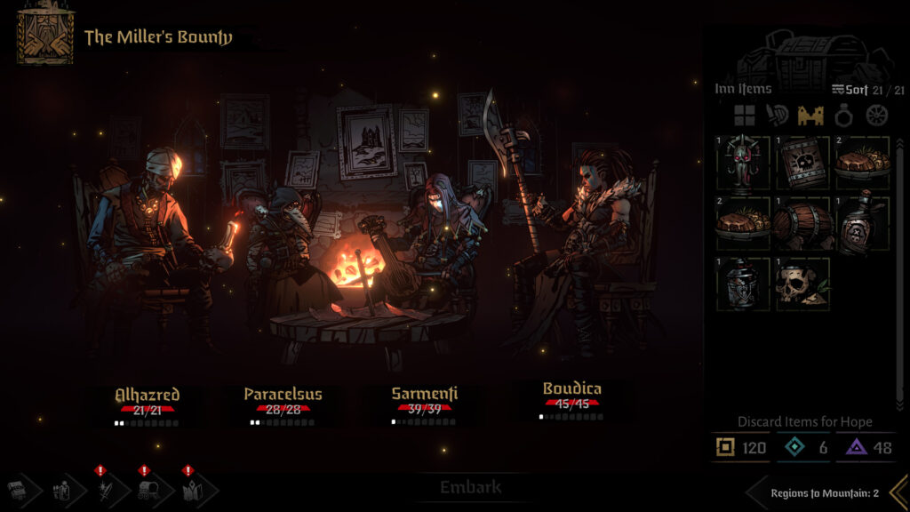 《暗黑地牢2/Darkest Dungeon II/Darkest Dungeon 2》V1.05.62244|官中|支持键鼠.手柄|赠多项修G器|容量3.87GB插图4 《暗黑地牢2/Darkest Dungeon II/Darkest Dungeon 2》V1.05.62244|官中|支持键鼠.手柄|赠多项修G器|容量3.87GB插图4