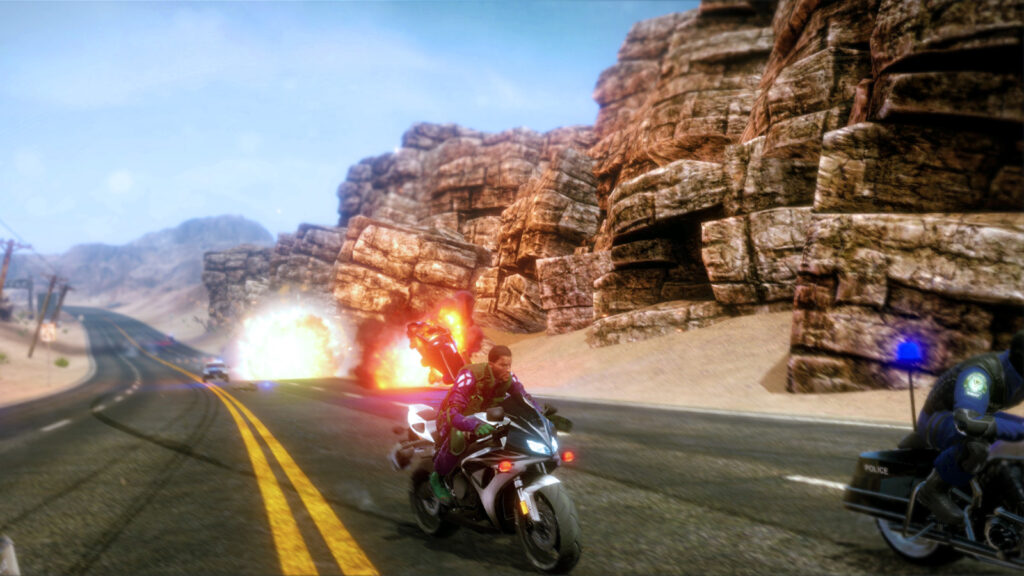 《暴力摩托/Road Rash》联机单机双版本官方简体中文/容量3.2GB插图3 《暴力摩托/Road Rash》联机单机双版本官方简体中文/容量3.2GB插图3