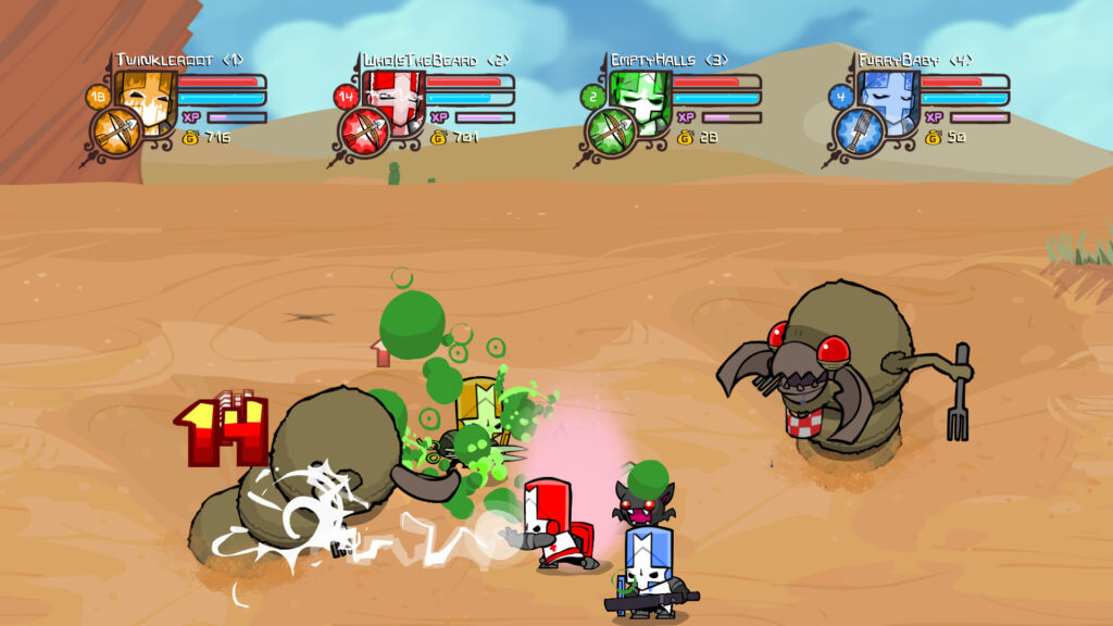 《城堡毁灭者/城堡破坏者/联机版/Castle Crashers》V2.7|容量200MB|官方简体中文|支持键盘.鼠标.手柄插图 《城堡毁灭者/城堡破坏者/联机版/Castle Crashers》V2.7|容量200MB|官方简体中文|支持键盘.鼠标.手柄插图