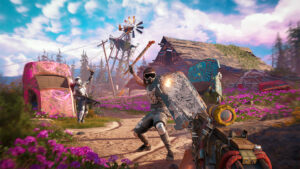 《孤岛惊魂：新曙光/Far Cry: New Dawn》v1.0.5版|容量40GB|集成高清材质包|官方简体中文|赠官方原声35首BGM|赠多项修改器|赠初始武器车辆房屋解锁存档-山水资源站