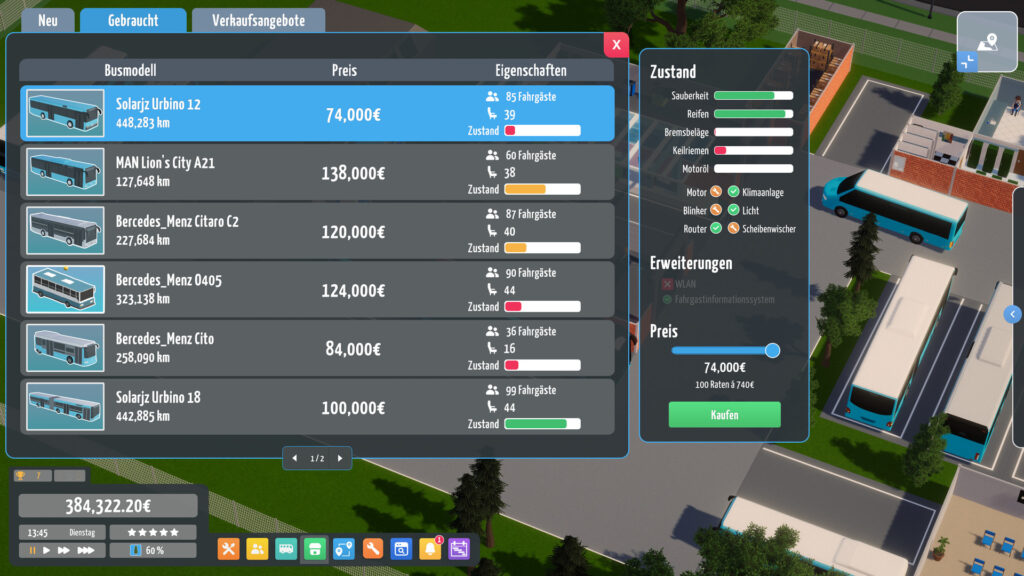 《城市公交经理/City Bus Manager》v1.1.7.13整合地图包|官中|支持键鼠|容量46.71GB插图2 《城市公交经理/City Bus Manager》v1.1.7.13整合地图包|官中|支持键鼠|容量46.71GB插图2