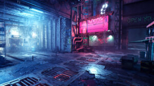 《幽灵行者/Ghostrunner》v0.42507.61|整合全DLC|容量34.1GB|官方简体中文|支持键盘.鼠标.手柄|赠多项修改器|赠全通关全收集初始存档|赠美术设计原图|赠原声音乐-山水资源站