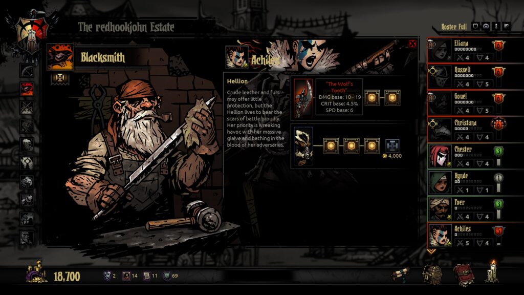 《暗黑地牢/Darkest Dungeon》v25661官中简体|容量3.72GB赠多项修改器|赠4周解锁存档插图6 《暗黑地牢/Darkest Dungeon》v25661官中简体|容量3.72GB赠多项修改器|赠4周解锁存档插图6
