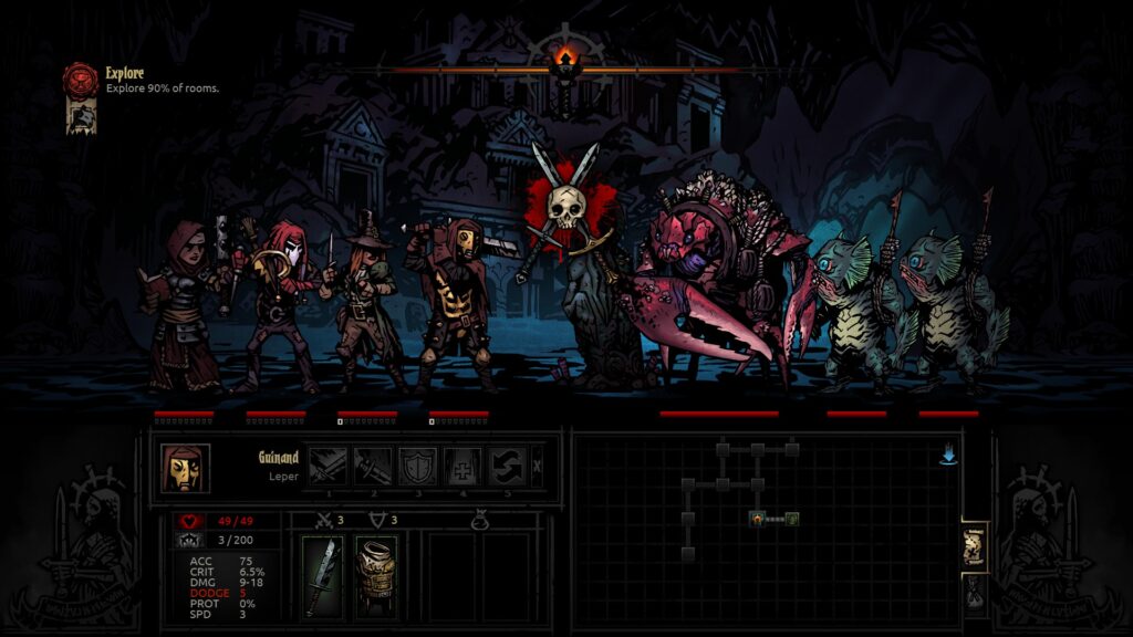 《暗黑地牢/Darkest Dungeon》v25661官中简体|容量3.72GB赠多项修改器|赠4周解锁存档插图7 《暗黑地牢/Darkest Dungeon》v25661官中简体|容量3.72GB赠多项修改器|赠4周解锁存档插图7