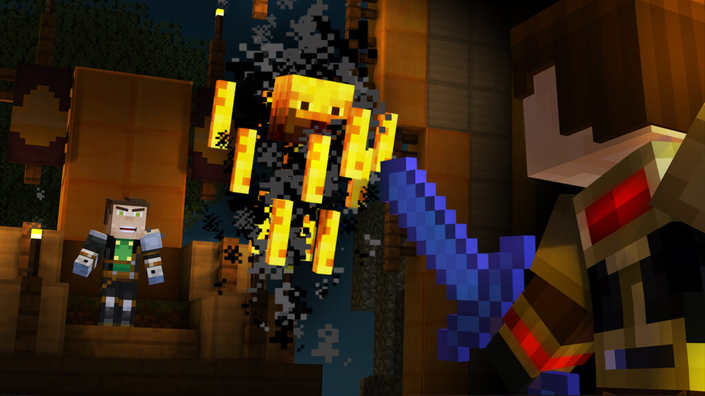 《我的世界:故事模式第一季/Minecraft: Story Mode – A Telltale Games Series》1-8章|官中|容量6GB插图7 《我的世界:故事模式第一季/Minecraft: Story Mode – A Telltale Games Series》1-8章|官中|容量6GB插图7