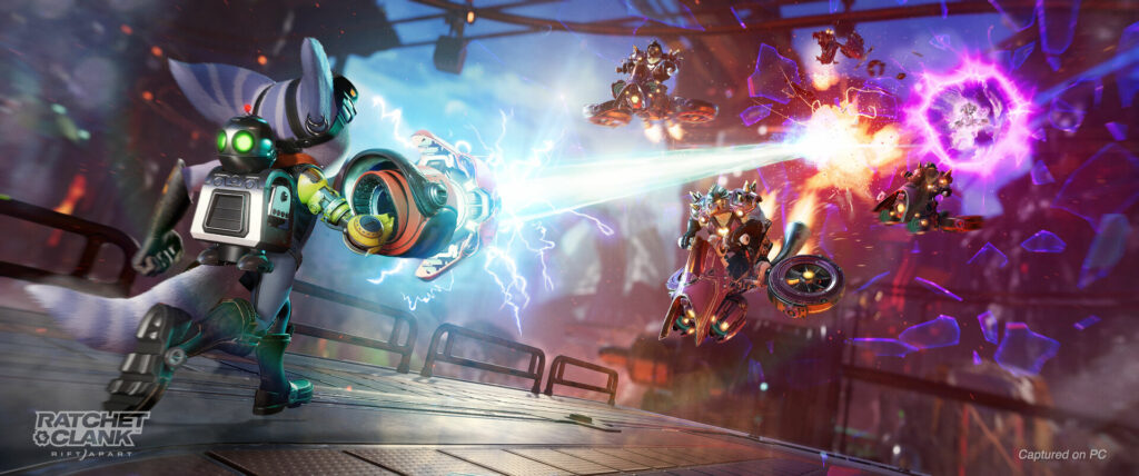 《瑞奇与叮当 时空跳转/Ratchet and Clank Rift Apart》V1.922|官中|支持键鼠|容量48.3GB插图7 《瑞奇与叮当 时空跳转/Ratchet and Clank Rift Apart》V1.922|官中|支持键鼠|容量48.3GB插图7