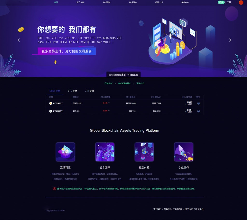 【IEO数字资产系统】最新版C2C币+IEO数字合约交易平台自动撮合+区块链MDC交易所系统交易平台源码+送机器人功能插图4 【IEO数字资产系统】最新版C2C币+IEO数字合约交易平台自动撮合+区块链MDC交易所系统交易平台源码+送机器人功能插图4