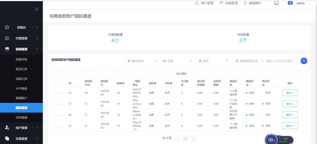 免签约支付云码市面上过万的程序源 码聚合自动码商代理插图3 免签约支付云码市面上过万的程序源 码聚合自动码商代理插图3