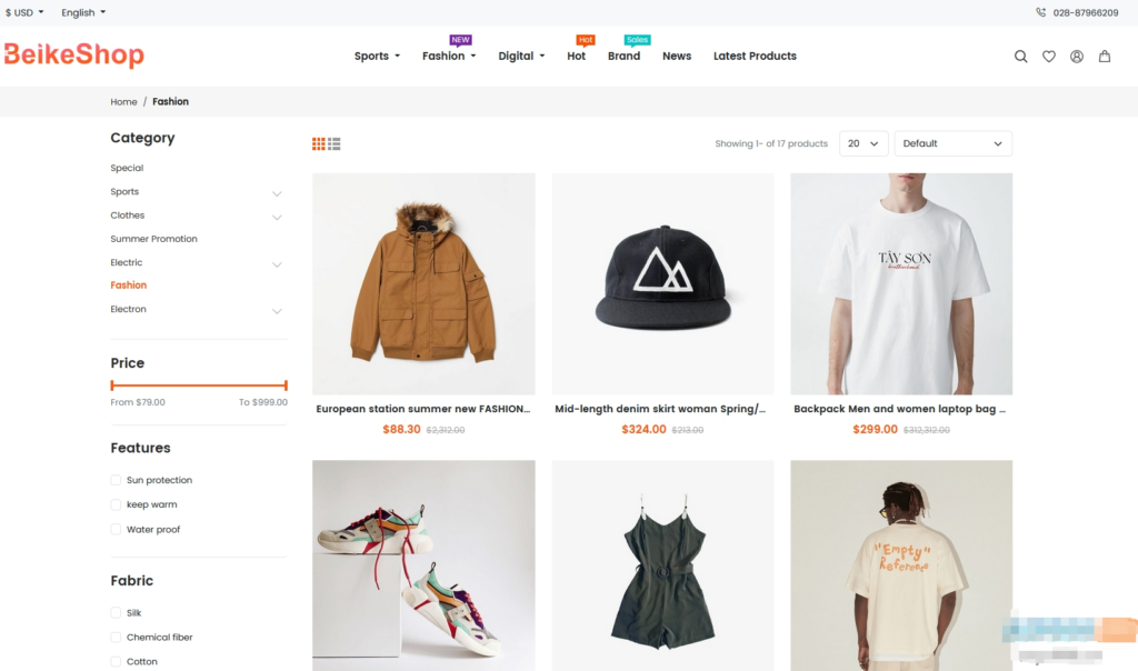 BeikeShop多国语言多货币商城系统源码基于Laravel框架插图1 BeikeShop多国语言多货币商城系统源码基于Laravel框架插图1