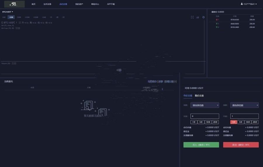 【打包无删减】虚拟数字货币BTC|OTC|区块链交易网站源码 已对接网站数据行情k线插图