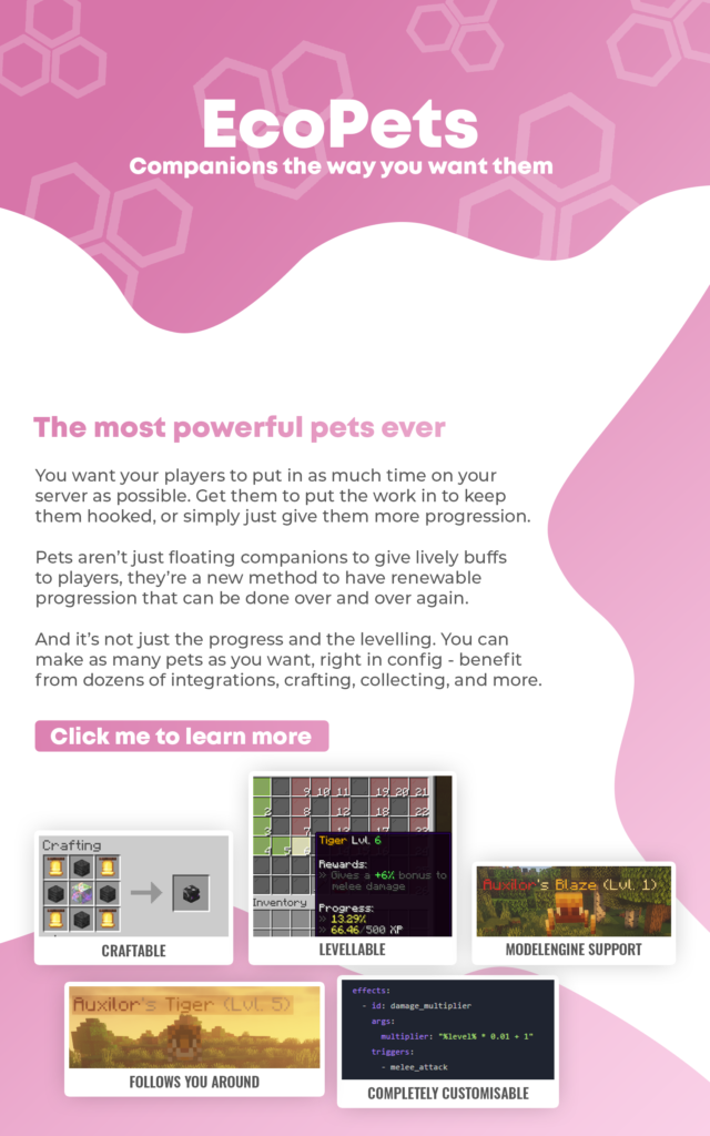 EcoPets ⭕ Create Custom Pets ✅ Premade Pets ✨ 练级、能力、自定义纹理 2.63.1插图1 EcoPets ⭕ Create Custom Pets ✅ Premade Pets ✨ 练级、能力、自定义纹理 2.63.1插图1