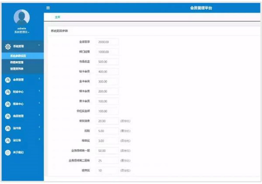 Thinkphp开发商品消费商品直推团队直销系统源码 双轨量碰层碰无插图5 Thinkphp开发商品消费商品直推团队直销系统源码 双轨量碰层碰无插图5