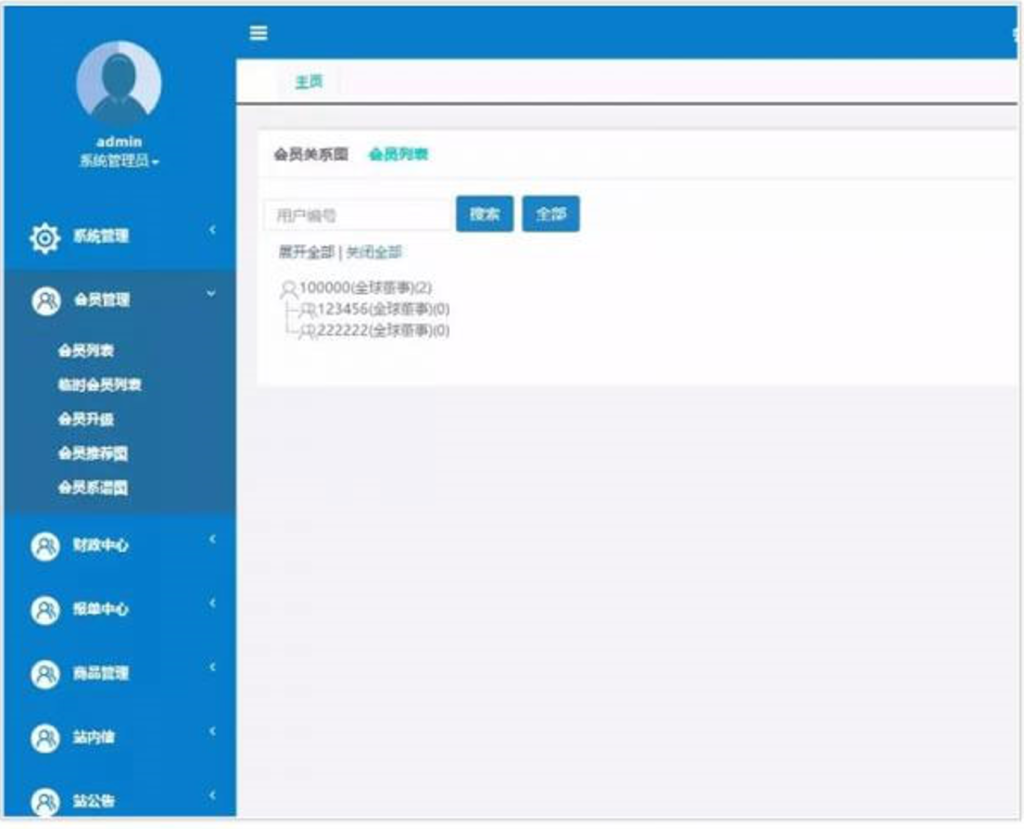 Thinkphp开发商品消费商品直推团队直销系统源码 双轨量碰层碰无插图7 Thinkphp开发商品消费商品直推团队直销系统源码 双轨量碰层碰无插图7
