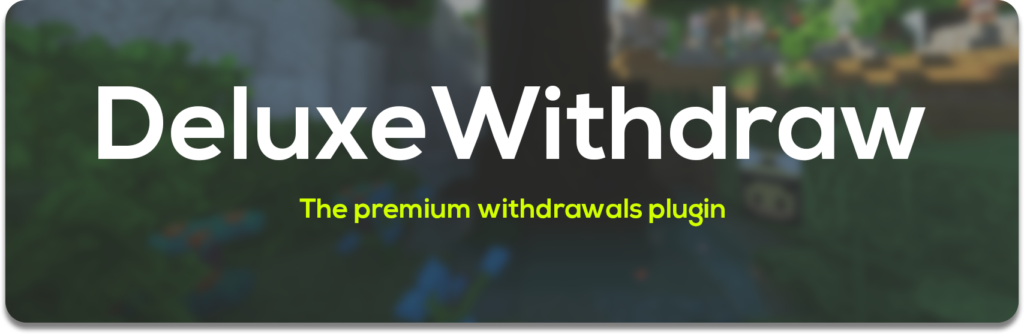 [1.8.8 – 1.21]DeluxeWithdraw – 需要提款插件吗？（钞票、XP和自定义货币）2024年07月插图
