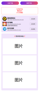 2024首发最火的软件宣传单页源码-山水资源站