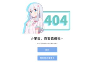 和泉纱雾404网站源码-山水资源站