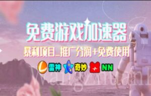 暑假风口项目，加速器拉新，轻松日入1000＋，有手就行，老奶奶都会-山水资源站