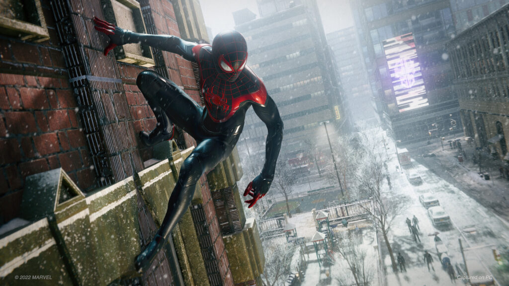 《漫威蜘蛛侠:迈尔斯·莫拉莱斯/Marvels Spider Man: Miles Morales》V2.1/官中/多项修G器/赠100%全解锁存档|容量56.8GB插图 《漫威蜘蛛侠:迈尔斯·莫拉莱斯/Marvels Spider Man: Miles Morales》V2.1/官中/多项修G器/赠100%全解锁存档|容量56.8GB插图