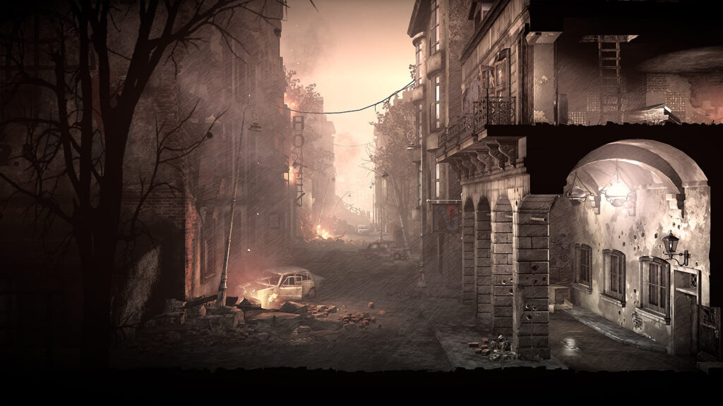 《这是我的战争完全版/This War of Mine: Complete Edition》Build.11326037|整合全DLC|容量2.61GB|官方简体中文/多项修G器/原声音乐/壁纸插图3 《这是我的战争完全版/This War of Mine: Complete Edition》Build.11326037|整合全DLC|容量2.61GB|官方简体中文/多项修G器/原声音乐/壁纸插图3